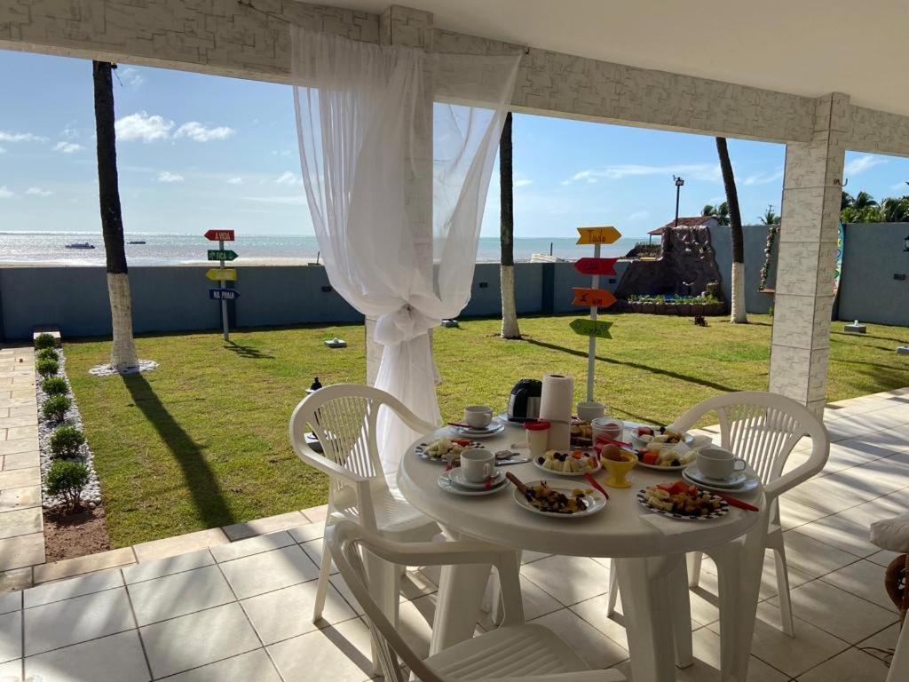 Casa Pe Na Areia Villa São José da Coroa Grande Exteriör bild
