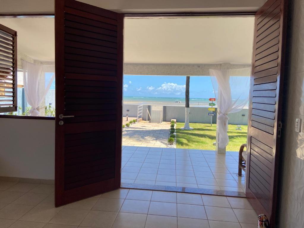 Casa Pe Na Areia Villa São José da Coroa Grande Exteriör bild