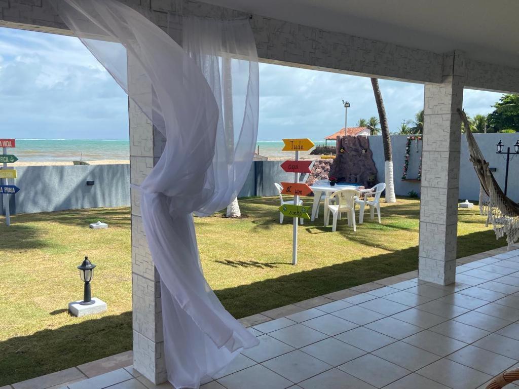 Casa Pe Na Areia Villa São José da Coroa Grande Exteriör bild