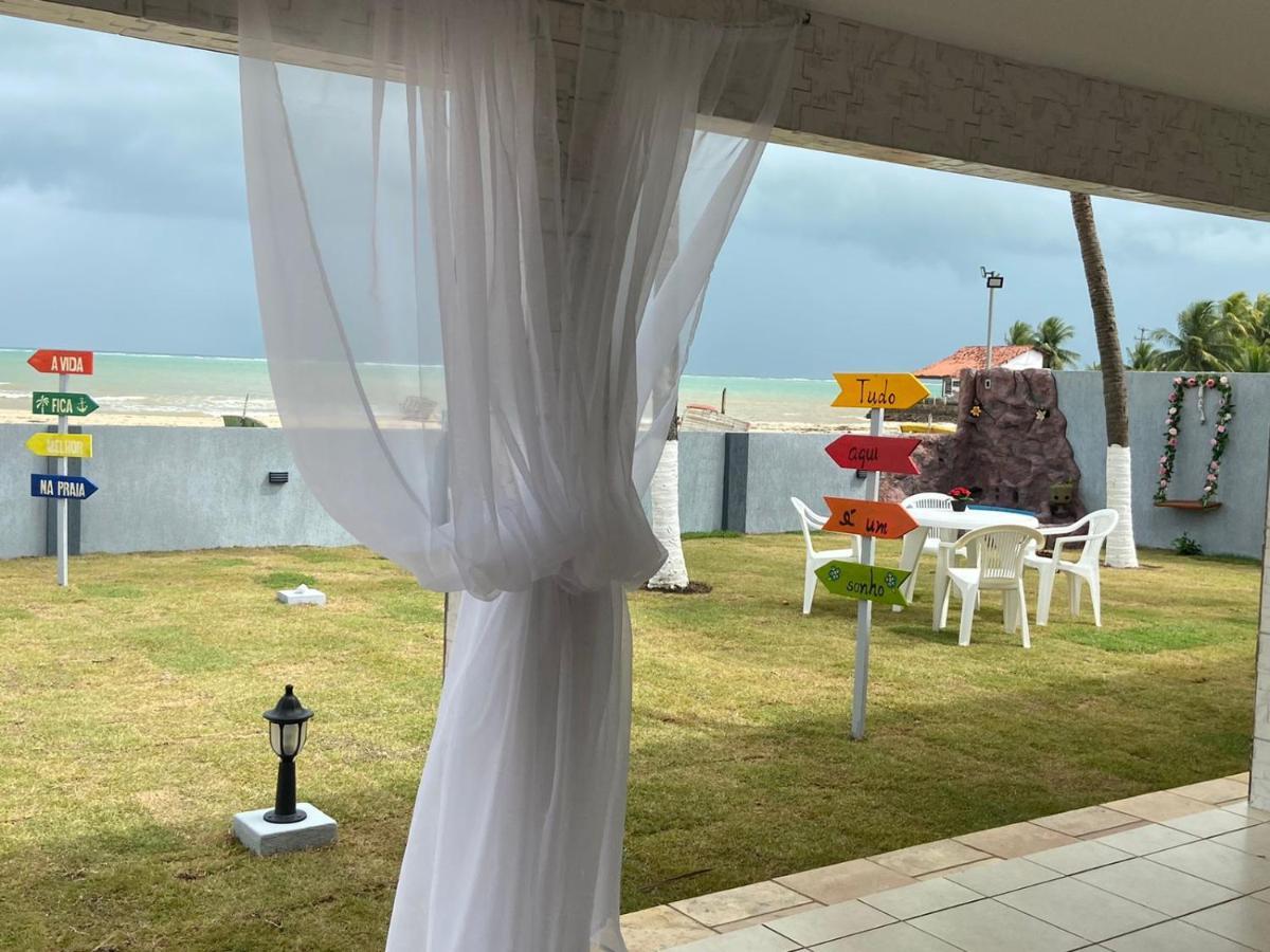 Casa Pe Na Areia Villa São José da Coroa Grande Exteriör bild