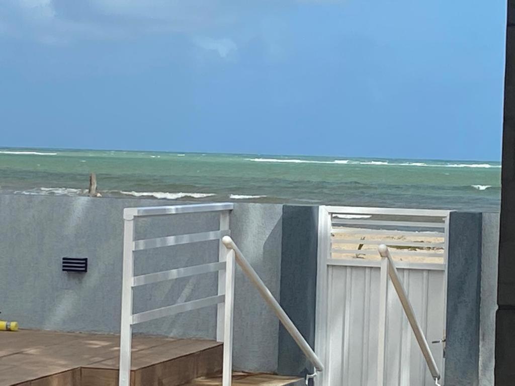Casa Pe Na Areia Villa São José da Coroa Grande Exteriör bild