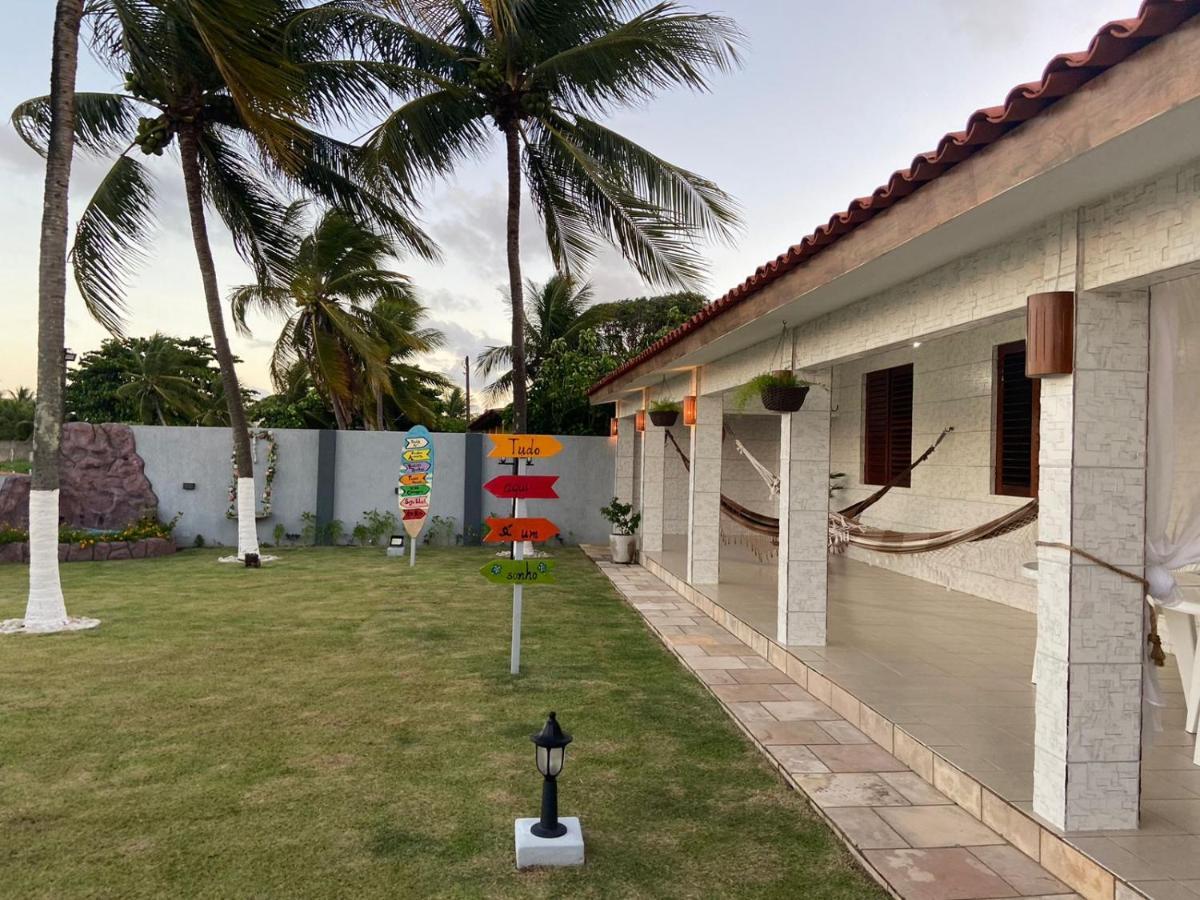 Casa Pe Na Areia Villa São José da Coroa Grande Exteriör bild