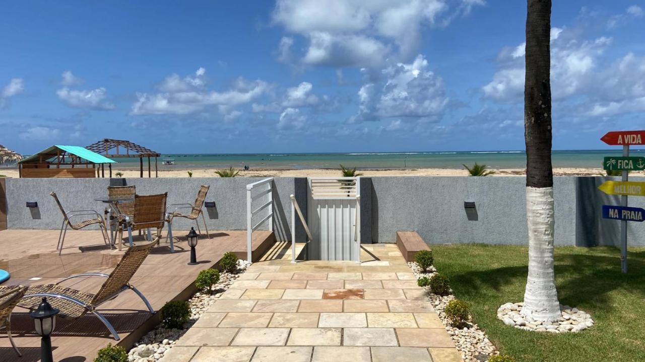 Casa Pe Na Areia Villa São José da Coroa Grande Exteriör bild