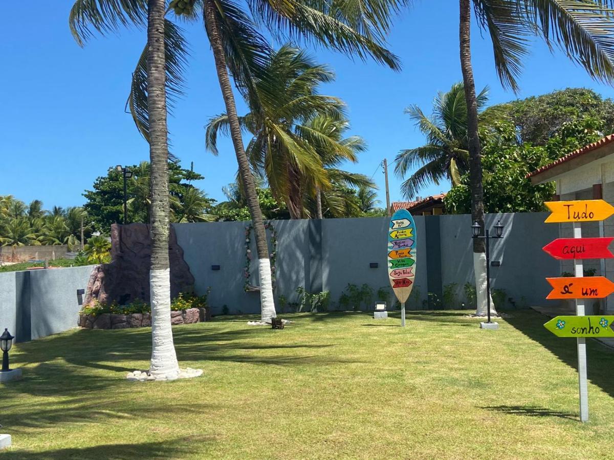 Casa Pe Na Areia Villa São José da Coroa Grande Exteriör bild