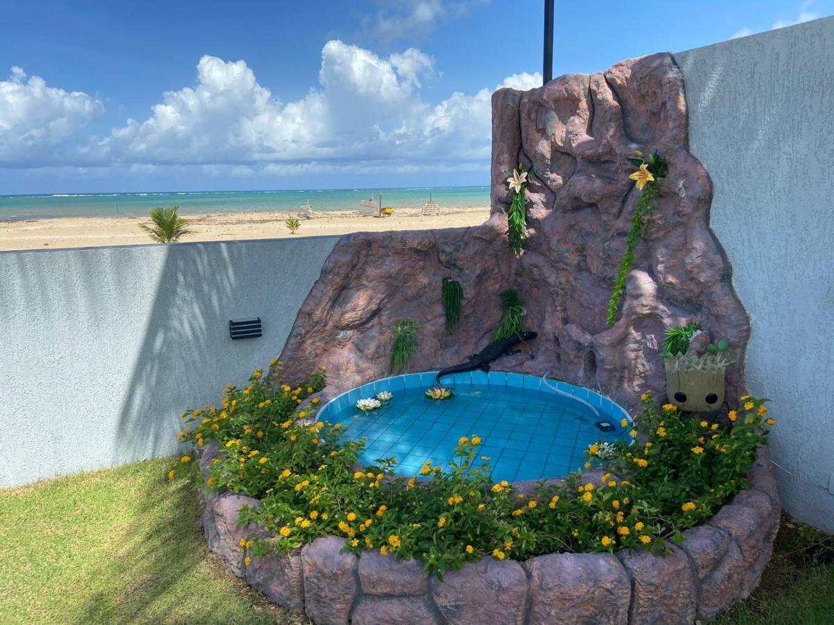 Casa Pe Na Areia Villa São José da Coroa Grande Exteriör bild