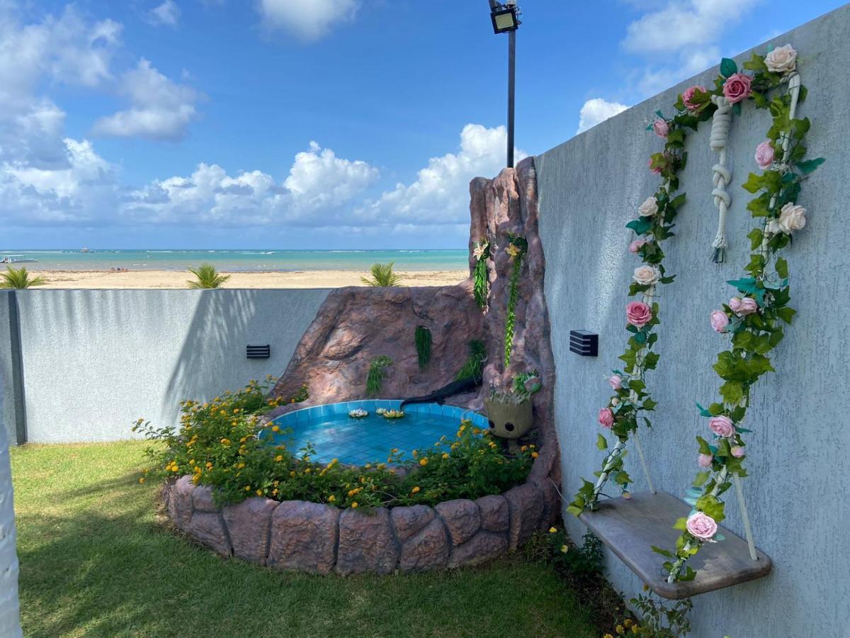 Casa Pe Na Areia Villa São José da Coroa Grande Exteriör bild