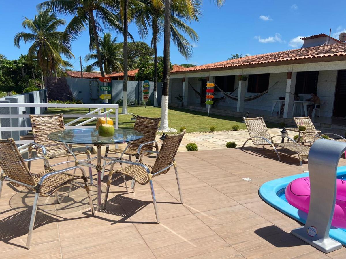 Casa Pe Na Areia Villa São José da Coroa Grande Exteriör bild