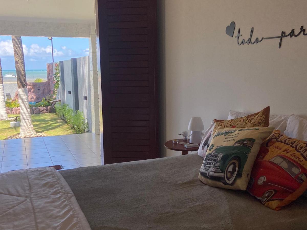 Casa Pe Na Areia Villa São José da Coroa Grande Exteriör bild