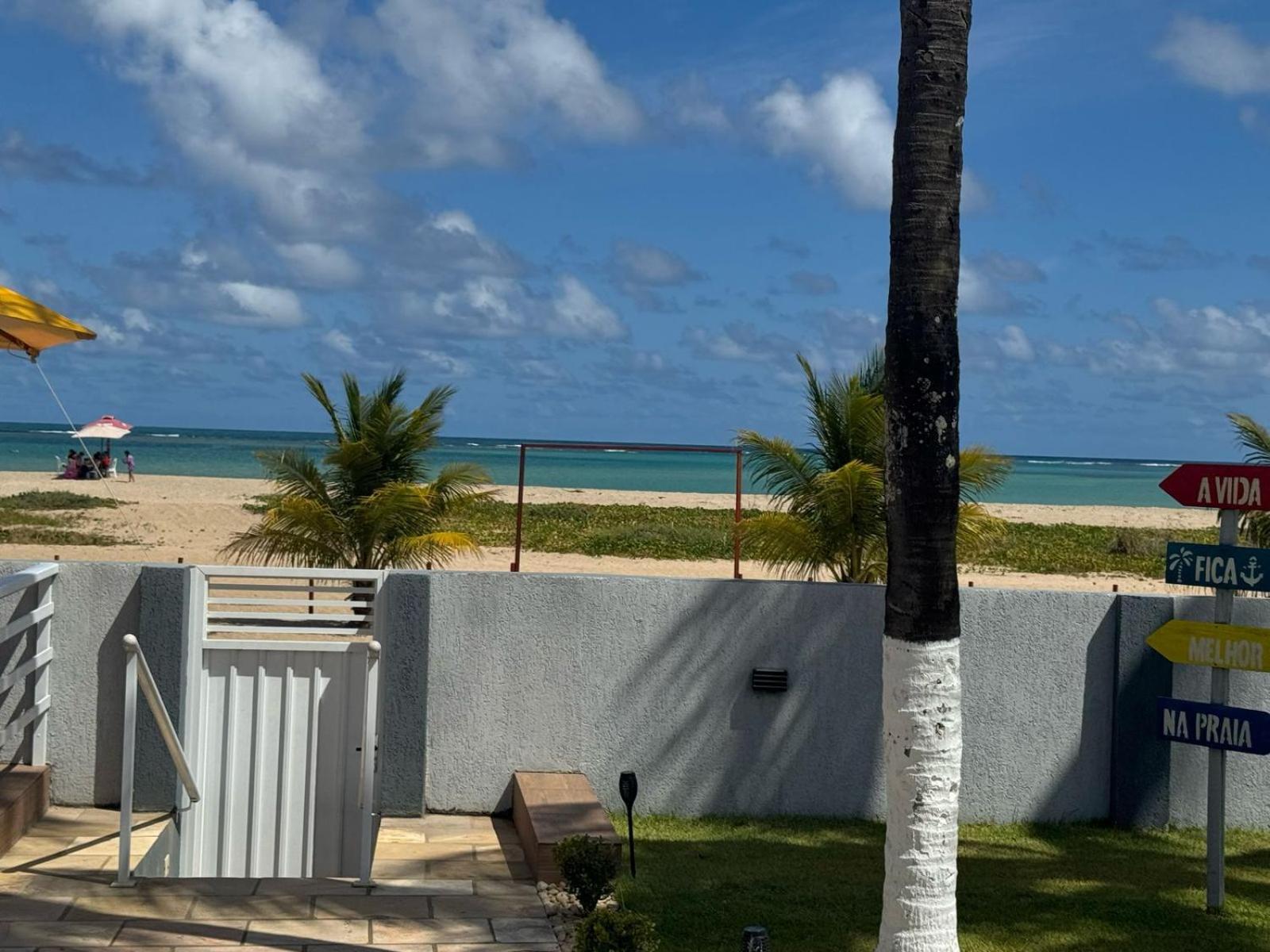 Casa Pe Na Areia Villa São José da Coroa Grande Exteriör bild